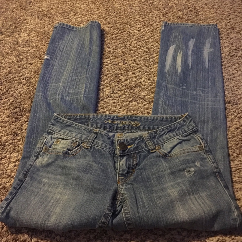 American Eagle Straight 77 size 0 Reg jeans